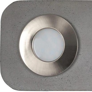 SPOT Light LED Deckenleuchte »COOL«, 2 flammig, aus echtem Beton, LED-Module inklusive, Handgemacht, Made in EU