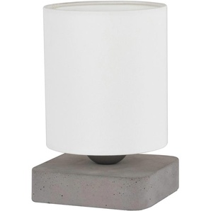 SPOT Light Tischleuchte »GENTLE«, 1 flammig, Leuchtmittel E27   ohne Leuchtmittel, Leuchtenschirm aus wertigen Stoff, Echtes Beton - handgefertigt