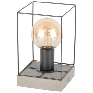 SPOT Light Tischleuchte »GRETTER CONCRETE«, 1 flammig, Leuchtmittel E27   ohne Leuchtmittel, Aus echtem Beton und Metall, passende LM E27 / exklusive, Naturprodukt