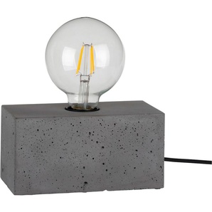 SPOT Light Tischleuchte »STRONG DOUBLE«, 1 flammig, Leuchtmittel E27   ohne Leuchtmittel, Basis aus weißem Beton, Gut geeignet fuer vintage Leuchtmittel