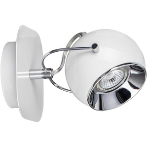 SPOT Light Wandleuchte BALL, LED wechselbar, Warmweiß, LED Leuchtmittel Inklusive, schwenkbarer und flexibler Retrostrahler