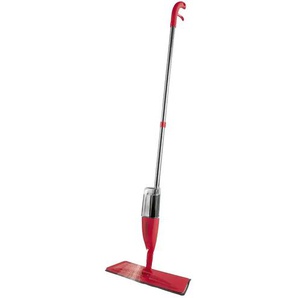 Spray-Mopp  CLEANmaxx  ¦ rot ¦ Kunststoff ¦ Maße (cm): B: 8 H: 63