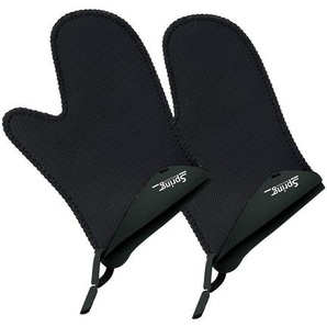 Spring Ofenhandschuh, Schwarz, Kunststoff, 15x3x23 cm, rutschfest, Kochen, Geschirrtücher & Schürzen, Topflappen & Ofenhandschuhe