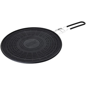Hensslers Spritzschutz   ¦ schwarz ¦ Edelstahl,Silikon ¦ Maße (cm): H: 1  Ø: 29