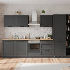 Spülenschrank Meran 1 Tür 120 x 86 x 60cm Grau/Matt Grau