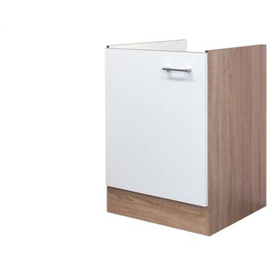 Spülenschrank Mol | weiß | 50 cm | 82 cm | cm 57,0 |