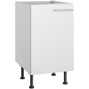 Spülenunterschrank II 45cm Weiß/Weiß