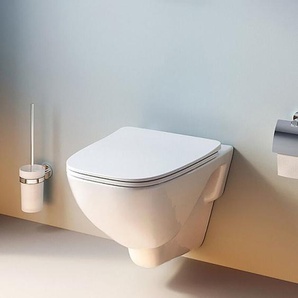Am.pm - Spülrandloses Hänge-WC, Weiss, mit Absenkautomatik Softclose