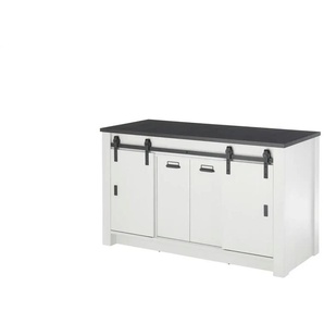 Spültisch  DS Sherwood ¦ weiß ¦ Maße (cm): B: 161 H: 93 T: 64.0