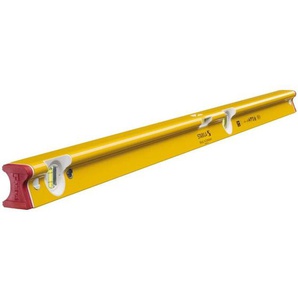 Stabila - Wasserwaage Type r 300, Alu R-Profil, stoßdämpfende Endkappen, 61-244 cm, Ausführung: 122 cm