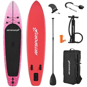 Stand Up Paddling Board Pink Blizzard aufblasbar mit Tasche & Zubehör