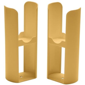 Standfüße für Design Heizkörper zur Bodenmontage – Gelb (Autumn Yellow) – Revive Hudson Reed