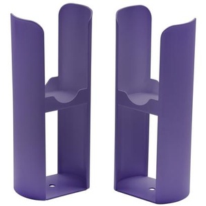 Standfüße zur Bodenmontage, für Design Heizkörper, Lila (Lush Purple) – Revive Hudson Reed