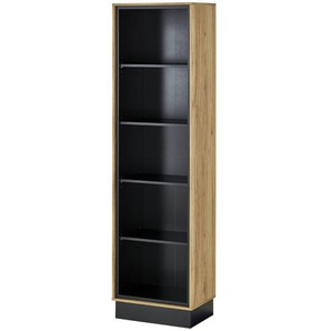 Standregal  Arezzo ¦ schwarz ¦ Maße (cm): B: 56,6 H: 208,5 T: 37.0