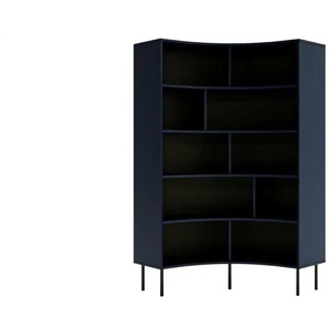 Standregal - blau - Materialmix - 100 cm - 181 cm | Möbel Kraft