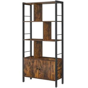 Standregal  Barden ¦ braun ¦ Maße (cm): B: 74 H: 154,5