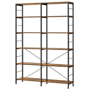 Standregal - braun - Materialmix - 120 cm - 170 cm | Möbel Kraft