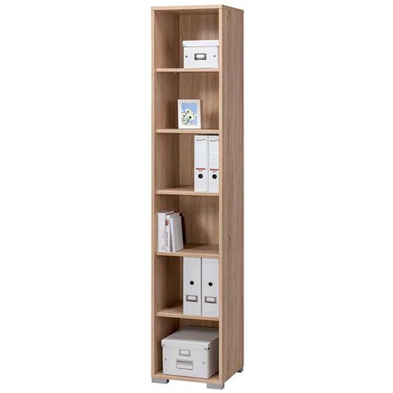 Irfora B/ücherregal 8 F/ächer Aktenregal Standregal B/üroregal Raumteiler Regal Aufbewahrungsregal f/ür Wohnzimmer Schlafzimmer B/üro Schwarz 67x24x161 cm 5 F/ächer, Grau