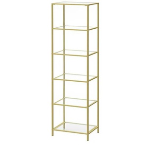 Standregal  Baris ¦ gold ¦ Maße (cm): B: 40 H: 177,3