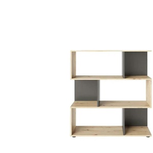 Standregal - holzfarben - Materialmix - 103 cm - 110 cm | Möbel Kraft