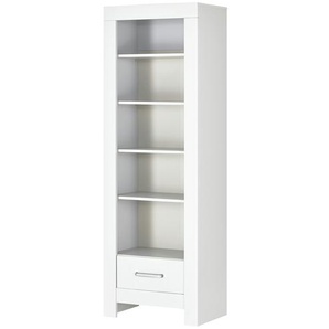 Standregal - weiß - Materialmix - 69,8 cm - 204,8 cm - 45 cm | Möbel Kraft