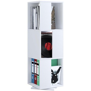 Standregal  Stifta ¦ weiß ¦ Maße (cm): B: 34 H: 109