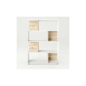 Standregal - weiß - Materialmix - 103 cm - 146 cm | Möbel Kraft