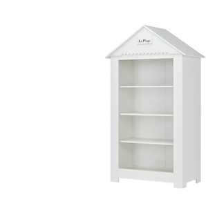 Standregal - weiß - Materialmix - 107,5 cm - 184 cm - cm 54,5 | Möbel Kraft