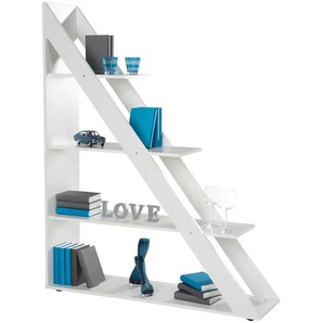 Standregal - weiß - Materialmix - 120 cm - 150 cm | Möbel Kraft
