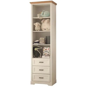 Standregal - weiß - Materialmix - 62 cm - 205 cm - cm 42,0 | Möbel Kraft