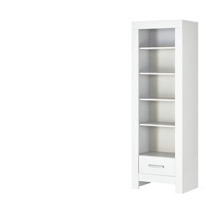 Standregal - weiß - Materialmix - 69,8 cm - 204,8 cm - cm 45,0 | Möbel Kraft