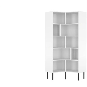 Standregal - weiß - Materialmix - 80 cm - 181 cm | Möbel Kraft