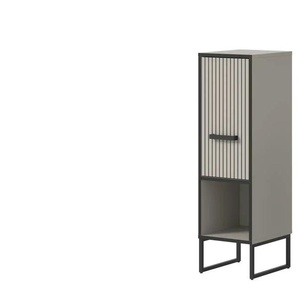 Standschrank - creme - Materialmix - 30 cm - 101 cm | Möbel Kraft