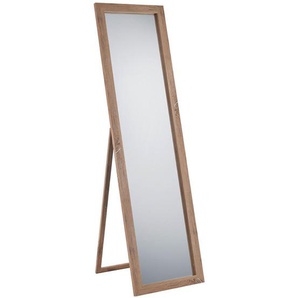 Standspiegel , Eiche , Glas , rechteckig , 50x170x6 cm , Wohnspiegel, Standspiegel
