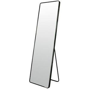 Standspiegel 50 x 170 cm Liya ¦ schwarz ¦ Glas,Aluminium,Metall ¦ Maße (cm): B: 50 H: 170