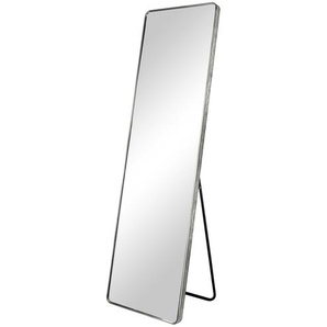 Standspiegel  50 x 170 cm Liya  ¦ silber ¦ Glas,Aluminium,Metall ¦ Maße (cm): B: 50 H: 170