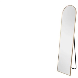 Standspiegel  Malcesine ¦ gold ¦ Glas,Aluminium,Metall ¦ Maße (cm): B: 40 H: 160 T: 3.0