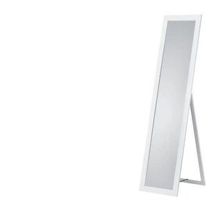Standspiegel  Muscoline ¦ weiß ¦ Glas,Holzwerkstoff ¦ Maße (cm): B: 40 H: 160 T: 3.0