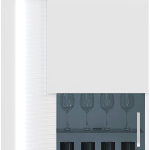 Standvitrine INOSIGN Viborg Schränke Gr. B/H/T: 60 cm x 148 cm x 37 cm, 1 St., weiß (weiß nb, hochglanz) Standvitrinen inkl. Vertikaler Frontbeleuchtung