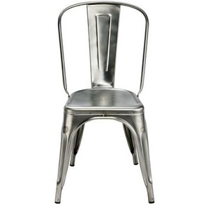 Stapelbarer Stuhl A Indoor metall lackierter Rohstahl - Tolix - Metall