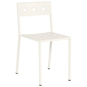 Stapelbarer Stuhl Balcony metall beige / Stahl - Hay -