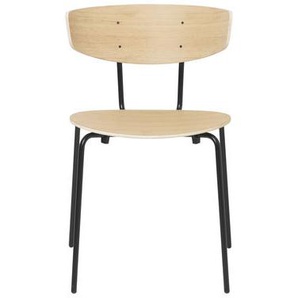 Stapelbarer Stuhl Herman holz natur / Holz & Metall - Ferm Living - Holz natur