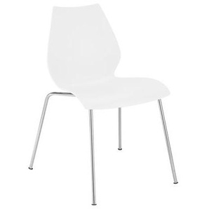 Stapelbarer Stuhl Maui plastikmaterial weiß - Kartell - Weiß