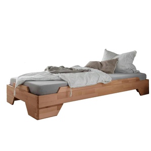 Stapelbett aus Massivholz Denver ¦ holzfarben ¦ Maße (cm): B: 95 H: 26
