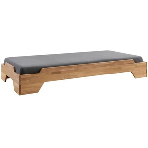 Stapelbett aus Massivholz Denver ¦ holzfarben ¦ Maße (cm): B: 95 H: 26