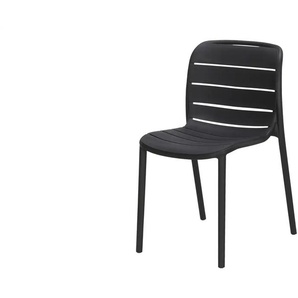 Stapelstuhl  Cervo ¦ schwarz ¦ Maße (cm): B: 43 H: 80,5 T: 56.5