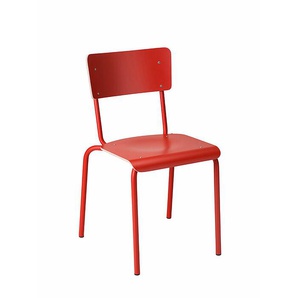 Stapelstuhl College rot, Designer Perfecta, 79.5x46x50 cm