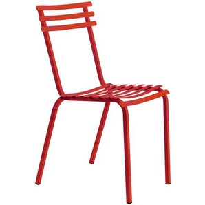 Stapelstuhl Flower Ethimo rot, Designer Ethimo Design Studio, 85x45x52 cm