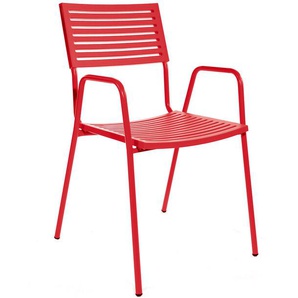 Stapelstuhl mit Armlehnen Lamello Schaffner AG, Designer Schaffner, 87x54x60 cm