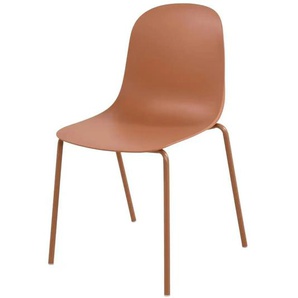Stapelstuhl stapelbar Colin | orange | 51 cm | 85 cm |